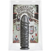 Bunker Buster 10.7 Inch Anal Dildo in Gun Metal Finish Gun Metal Butt Plugs - Vibrating