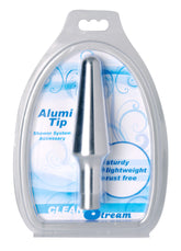 AlumiTip Aluminum Enema Nozzle Tip 5.5 Inch Length Grey Douches
