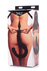 Bad Kitty Silicone Cat Tail Anal Plug Black Tails