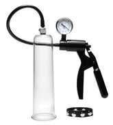 Premium Penis Pumping Kit (Advanced Size) 9x2.25 Inches 9.5 Inches Clear Pumps - Performance