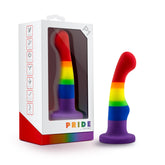 Avant Pride P1 Freedom Silicone Dildo Rainbow Dongs Neutral