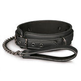 Fetish Collar With Leash Bondage Set for Submissive Play Black > Bondage Gear > Restraints