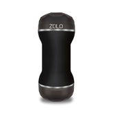 Zolo DP Stroker Double-Entry Ultrarealistic Masturbator Black Strokers - Manual