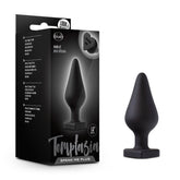 Temptasia Spank Me Butt Plug Black for Intense Pleasure and Sensation Black > Anal Range > Butt Plugs