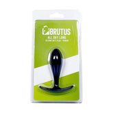 Brutus All Day Long Medium – 9cm Silicone Medium Butt Plug Black > Anal Range > Butt Plugs