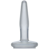 Small Butt Plug Clear 4 Inch Beginner Friendly Toy Clear > Anal Range > Butt Plugs