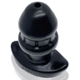 Drain O Flow Thru Buttplug in Black Black Small > Anal Range > Tunnel and Stretchers