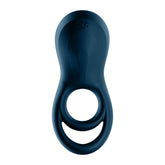 Satisfyer Epic Duo Cockring w Bluetooth & App Blue Cock Rings Vibrating