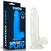 Lumino Play Glow in the Dark Dildo 7.5 Inch Clear > Realistic Dildos and Vibes > Realistic Dildos