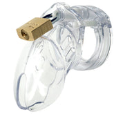 Cockcage CB-6000S Clear 3.25 Inch Medical-Grade Chastity Cage Clear Cages