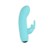Alice's Bunny Bullet With Rabbit Sleeve Teal Teal VIBRATORS-RABBIT