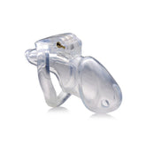 Clear Captor Chastity Cage Medium for Ultimate Control and Comfort Clear Medium Cages