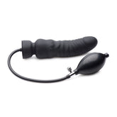 Dick Spand Inflatable Silicone Dildo (Black) – Up to 3.1" Dia Adjustable Shaft Dildo Black > Dildos > Oversized Toys