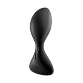 Satisfyer Trendsetter Connect App Vibrating Anal Plug Black for Beginners and Seasoned Users Black Butt Plugs - Vibrating