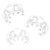 Cockcage Accessory Points of Intrigue Clear Set of Three Clear Cages