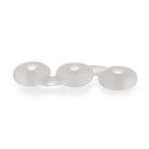 Triple Donut Ring for Enhanced Pleasure Clear One Size COCK RINGS