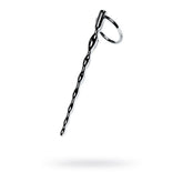 Silver Metal Braided Urethral Plug with Replaceable Rings – Metal Urethral Plug Silver > Sex Toys For Men > Sounding Rods
