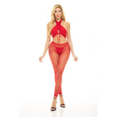 Gives You Hell 3 Pc Set Red One Size Lingerie Sets