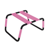 Adjustable Height Pink Sex Chair – Erotic Furniture Pink Sex Positioners