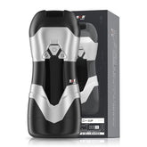 DVA Automatic Thrusting and Vibrating Masturbator Black Strokers - Auto