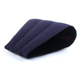 Inflatable Sex Positioning Tapered Wedge Cushion for Enhanced Intimacy and Pleasure Blue Sex Positioners