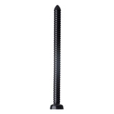 Hosed 19 Inch Ribbed Anal Snake Black 20 Inches Black > Dildos > Oversized Toys