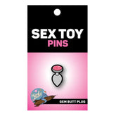 Wood Rocket Enamel Pin – Jewelled Butt Plug Pink > Novelties > Gag Gifts