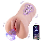 Sora App Controlled – Realistic Thrusting Vibrating Vaginal Masturbator Flesh > Sex Toys For Men > Masturbators > Vibrating