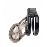 Gladiator Size 1 Soft Cock Cage with Pussification Plug – Comfortable Chastity Device Black > Bondage Gear > Male Chastity