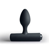 Nova Solaris Tapered Butt Plug Vibrator Black > Anal Range > Vibrating Butt Plugs