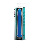 MOD Wand Smooth Blue 7.5 Inch Silicone Insertable Length Blue Sex Machines