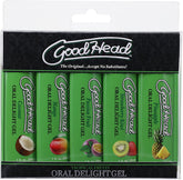 Doc Johnson Oral Delight Gel 5 Pack – Edible Oral Sex Enhancer Gel > Lube > Oral Gels & Sprays