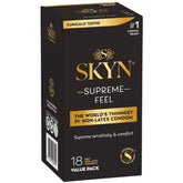 Skyn Supreme Feel – Ultra-Thin Polyisoprene Condoms 18 Pack > Essentials > Condoms