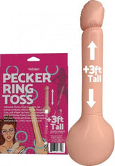 Pecker Ring Toss – Inflatable Party Game Set with Six Plastic Rings > Novelties > Games