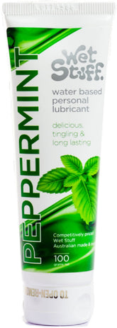 Wet Stuff Peppermint Tingle – Cooling Personal Lubricant Gel 100g > Lube > Flavoured