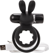 Charged Ohare – Rechargeable Double Cock Ring Rabbit Vibrator > Sex Toys > Couples Toys