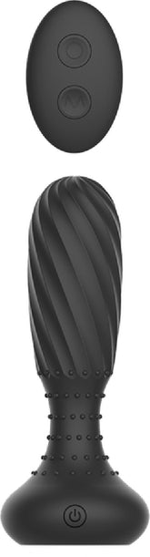 Fierce Euphoria Libido Prober – Remote-Controlled Gyrating Anal Plug with Rotating Beads > Anal Range > Vibrating Butt Plugs