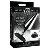 Butt Slut Metal and Silicone Butt Plug – Lightweight Aluminum Alloy Butt Plug > Anal Range > Butt Plugs