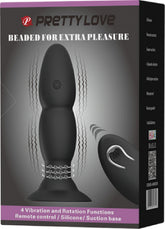 Pretty Love Beaded For Extra Pleasure – Remote-Controlled Butt Plug > Anal Range > Vibrating Butt Plugs