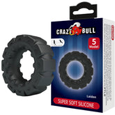 Laiden No.5 Super Soft Silicone Cockring – High-Quality Silicone Cockring > Cock Ring > Single