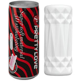 Super Soft Can Masturbator – Portable Realistic TPR Male Masturbator (Black Red) > Sex Toys For Men > Masturbators Manual