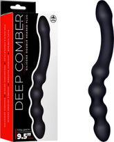 Deep Comber Ribbed – Double-Headed Ergonomic Silicone Dildo 9.5 Inch > Dildos > Neutral Dildos