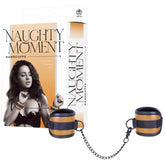 Adjustable Velcro Lock Handcuffs – 22.4cm Chain Length Handcuffs Brown > Bondage Gear > Restraints