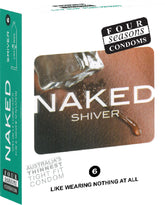 Four Seasons Naked Shiver Condom - 6 Pack > Essentials > Condoms