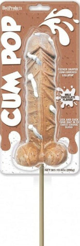 Cum Pops Milk Chocolate – Pecker Shaped Chocolate Lollipops > Novelties > Candy & Edible Items