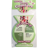 Truth or Dare Party Coasters – Party Game Accessories > Novelties > Party Supplies