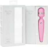 Pillow Talk Cheeky Pink Luxury Self-Care Wand Pink Electric Massager