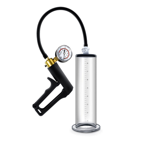 Vx7 Vacuum Penis Pump with Brass Trigger and Pressure Gauge Pumps - Performance