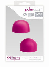PalmCaps - Replacement Heads For Use With PalmPower Massager Pink Electric Massager