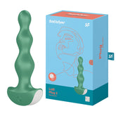 Satisfyer Lolli-Plug 2 – Vibrating Anal Beads Plug Green > Anal Range > Vibrating Butt Plugs